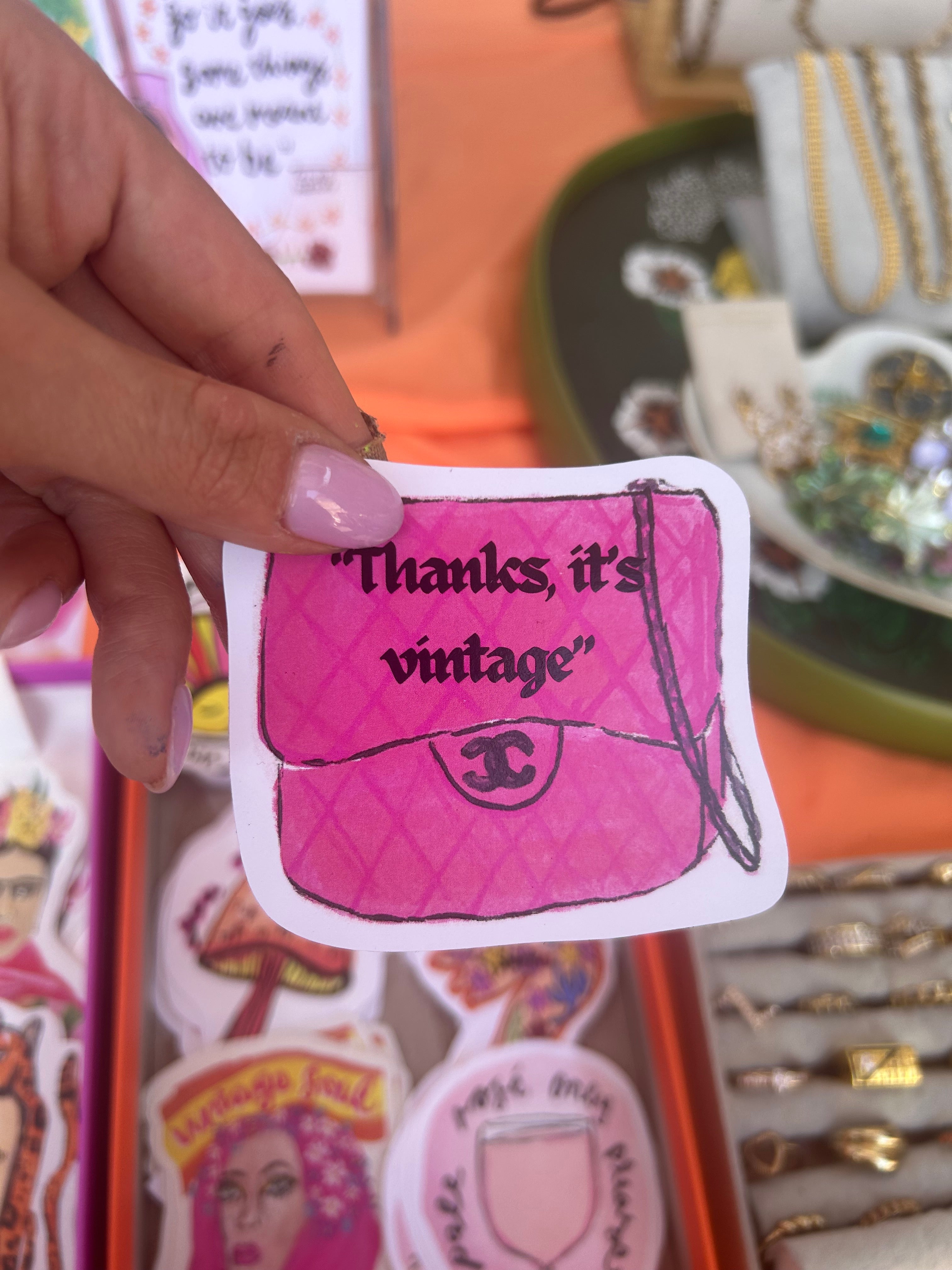 It's Vintage Sticker