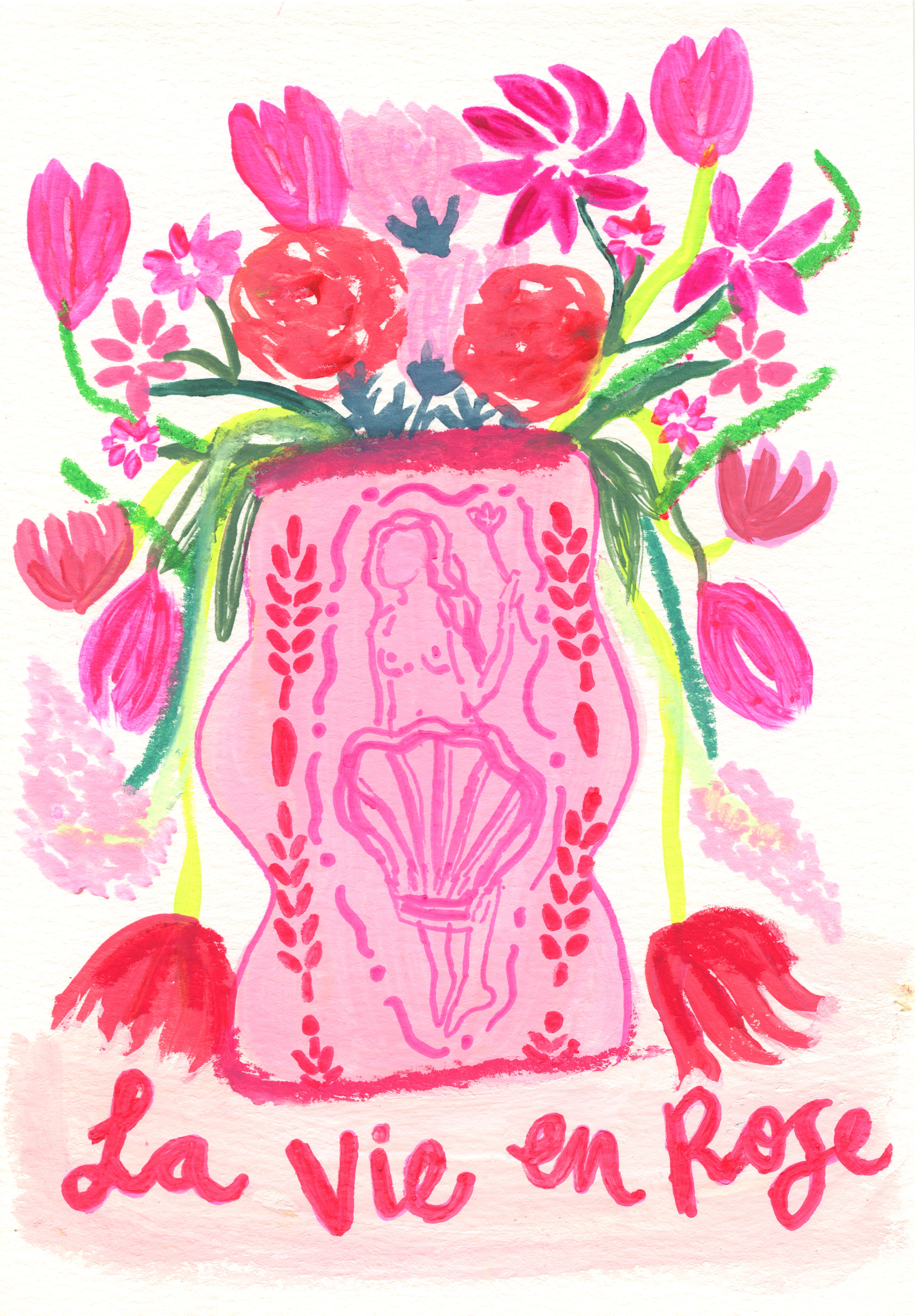 La Vie en Rose print