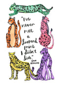 Diana Vreeland Leopard print