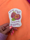 Passion sticker